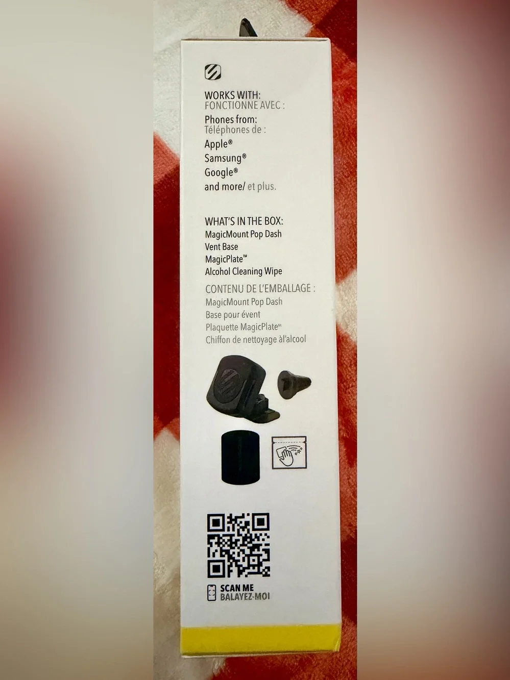 Scosche MagicMount Magnetic Phone Mount - Black